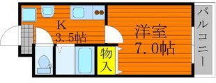 クレセント富町の物件間取画像